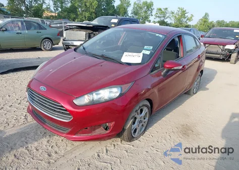 2014 Ford Fiesta Se z USA, uszkodzony, nr VIN 3FADP4BJ7EM240375